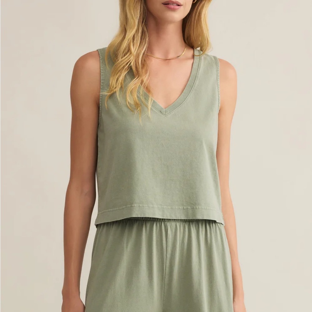 Z Supply sage green matching set